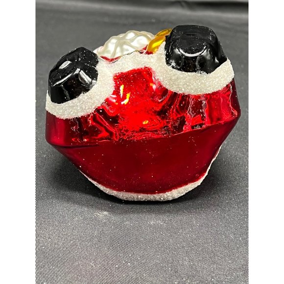 Blown Glass Santa Christmas Ornament Holiday Presents Unmarked - Picture 6 of 6